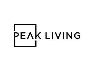 Peak Living logo design by Kanya