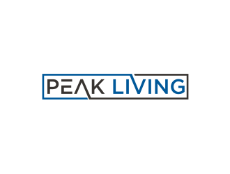 Peak Living logo design by BintangDesign