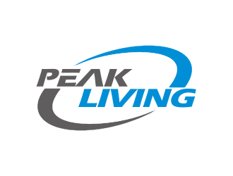 Peak Living logo design by YONK