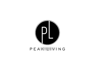 Peak Living logo design by amazing