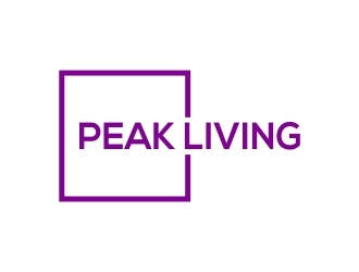 Peak Living logo design by berkahnenen
