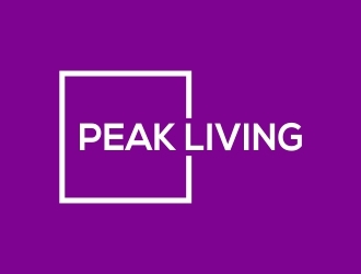 Peak Living logo design by berkahnenen