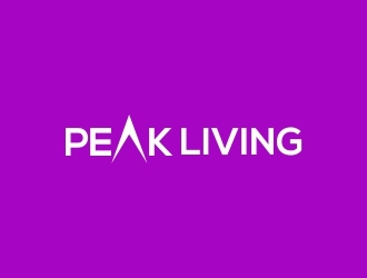 Peak Living logo design by citradesign