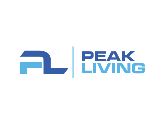 Peak Living logo design by qqdesigns
