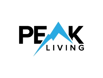 Peak Living logo design by jaize