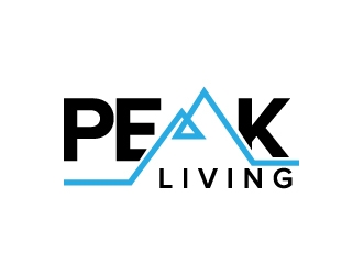 Peak Living logo design by jaize