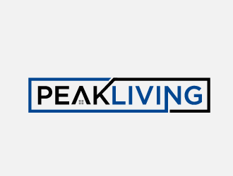 Peak Living logo design by THOR_