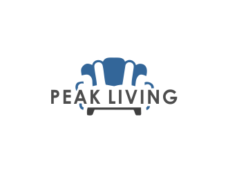 Peak Living logo design by akhi