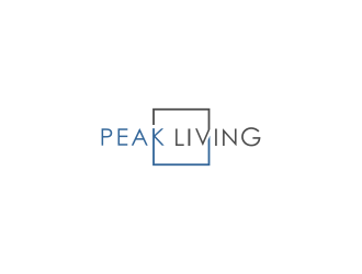 Peak Living logo design by akhi
