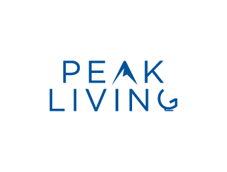 Peak Living logo design by lestatic22