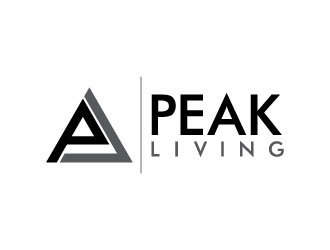 Peak Living logo design by J0s3Ph