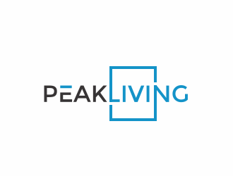 Peak Living logo design by Louseven