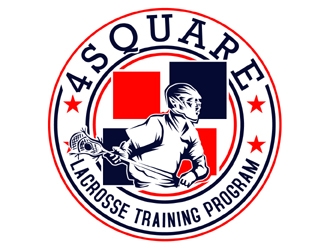 4 SQUARE logo design by MAXR