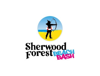 Sherwood Forest Beach Bash logo design by azure