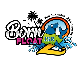 Born2Float ISR logo design by DreamLogoDesign