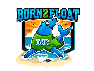 Born2Float ISR logo design by DreamLogoDesign