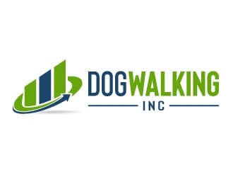 Dog Walking Inc logo design by akilis13