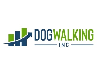 Dog Walking Inc logo design by akilis13