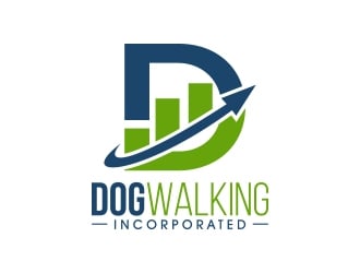 Dog Walking Inc logo design by MarkindDesign