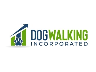 Dog Walking Inc logo design by akilis13