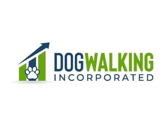 Dog Walking Inc logo design by akilis13