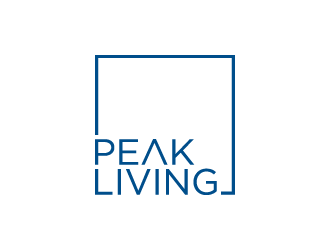 Peak Living logo design by denfransko