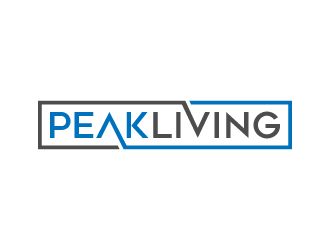 Peak Living logo design by denfransko