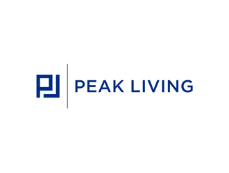 Peak Living logo design by alby