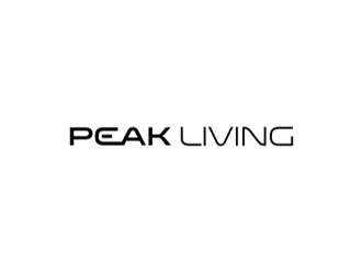Peak Living logo design by sheilavalencia