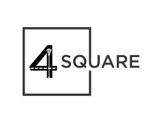 4 SQUARE logo design by savana