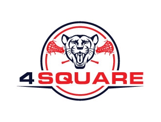 4 SQUARE logo design by invento