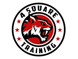 4 SQUARE logo design by Optimus