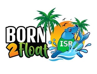 Born2Float ISR logo design by Suvendu