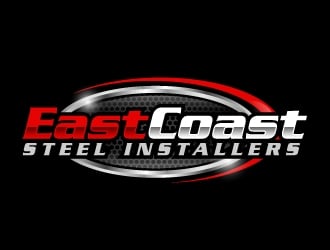 EastCoast Steel Installers logo design by ElonStark