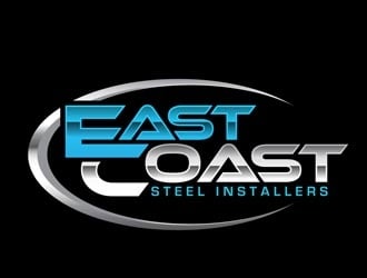 EastCoast Steel Installers logo design by DreamLogoDesign