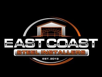 EastCoast Steel Installers logo design by DreamLogoDesign