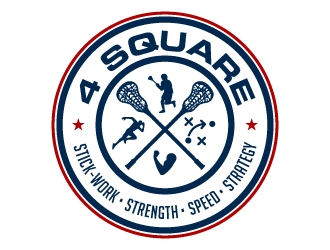 4 SQUARE logo design by jaize