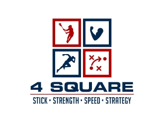 4 SQUARE logo design by jaize