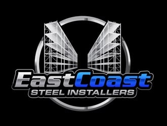 EastCoast Steel Installers logo design by DreamLogoDesign