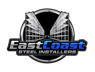 EastCoast Steel Installers logo design by DreamLogoDesign