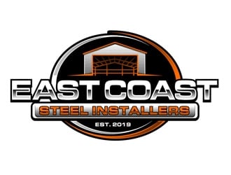 EastCoast Steel Installers logo design by DreamLogoDesign