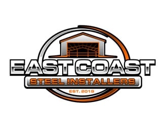 EastCoast Steel Installers logo design by DreamLogoDesign