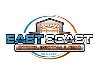 EastCoast Steel Installers logo design by DreamLogoDesign