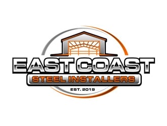 EastCoast Steel Installers logo design by DreamLogoDesign