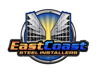 EastCoast Steel Installers logo design by DreamLogoDesign