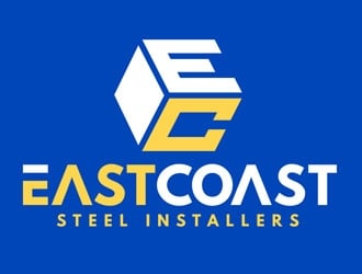 EastCoast Steel Installers logo design by DreamLogoDesign