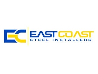 EastCoast Steel Installers logo design by DreamLogoDesign