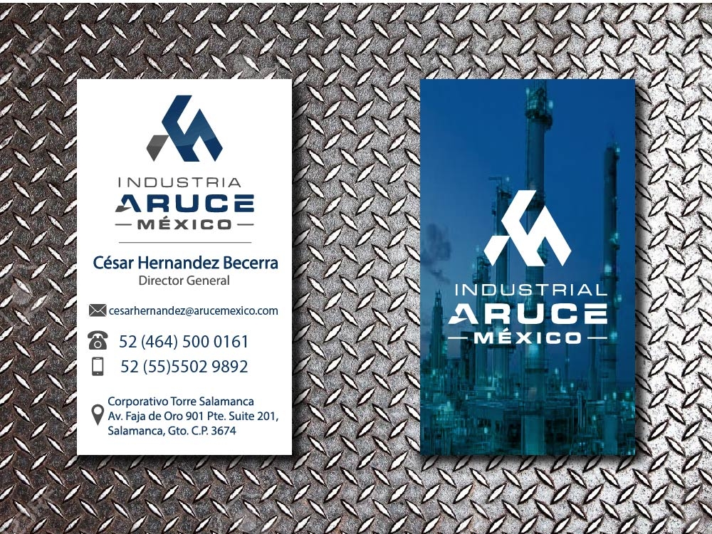 Industrial Aruce México logo design by bulatITA