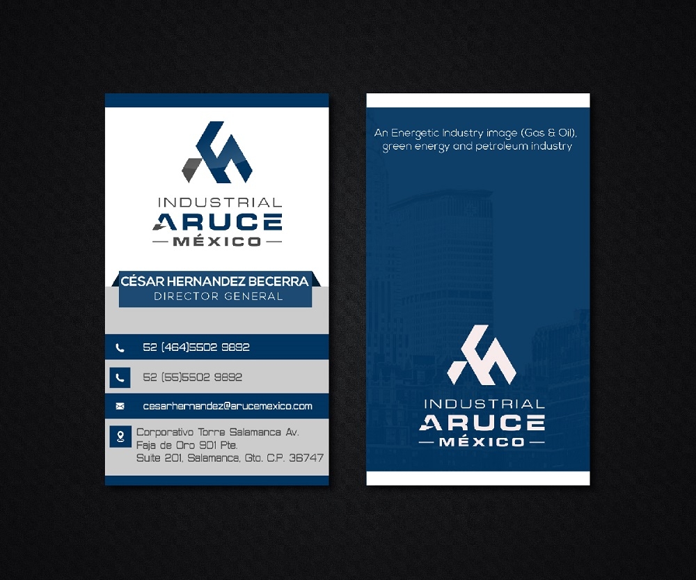 Industrial Aruce México logo design by fawadyk