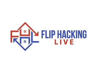 Flip Hacking Live logo design by sakarep